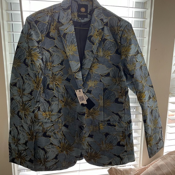 Floral Patterned Lightweight Jacket - Picture 3 of 4